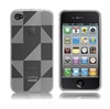Apple iPhone 4 / 4S Case-Mate GELLI Checkmate Silikon V�ska - Clear 